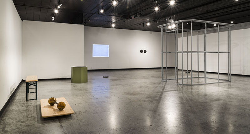 Between Here and There, installation view